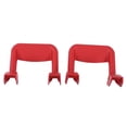 thumbnail image 1 of Truck  Bar, Side Hoop Step Aluminium Alloy 2PCS Lightweight Textured Finish  For Pickup Replacement For  Ramcharger 1974-1992 Red, 1 of 8