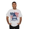 thumbnail image 3 of Unisex Heavy Cotton TShirt Washington 004, 3 of 4