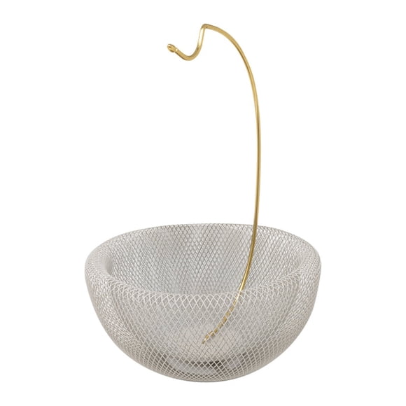 Frutero de Metal Ideen Blanco 29 cm