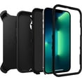 thumbnail image 5 of OtterBox Defender Series Screenless Edition Case for iPhone 13 Pro Max & iPhone 12 Pro Max Only - Holster Clip Included - Non-Retail Packaging - Black, 5 of 7