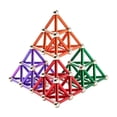 thumbnail image 3 of Juguetes educativos magnéticos, 63 piezas de palos de construcción magnéticos, palos de construcción magnéticos, juguetes meticulosamente diseñados, 3 of 9