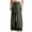 Army Green, variant on Cotton Linen Pants for Men Wide Leg Baggy Casual Loose Fitted Lightweight Loungewear Pants with Pockets