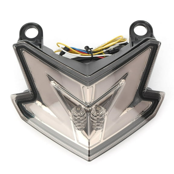 NS Led Tail Light LED Brake Turn Signal Rear Light Smoke Lens for Kawasaki Ninja ZX6R/Z800/Z125 Pro 2013-2014 2015 2016 2017 2018