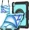 Light Blue, variant on Case for iPad Air 13 inch M4 2026 / M3 2025 / M2 2024 with Built-in Screen Protector, 360° Rotating Stand, Pencil Holder, Adjustable Shoulder Strap, Pencil Holder