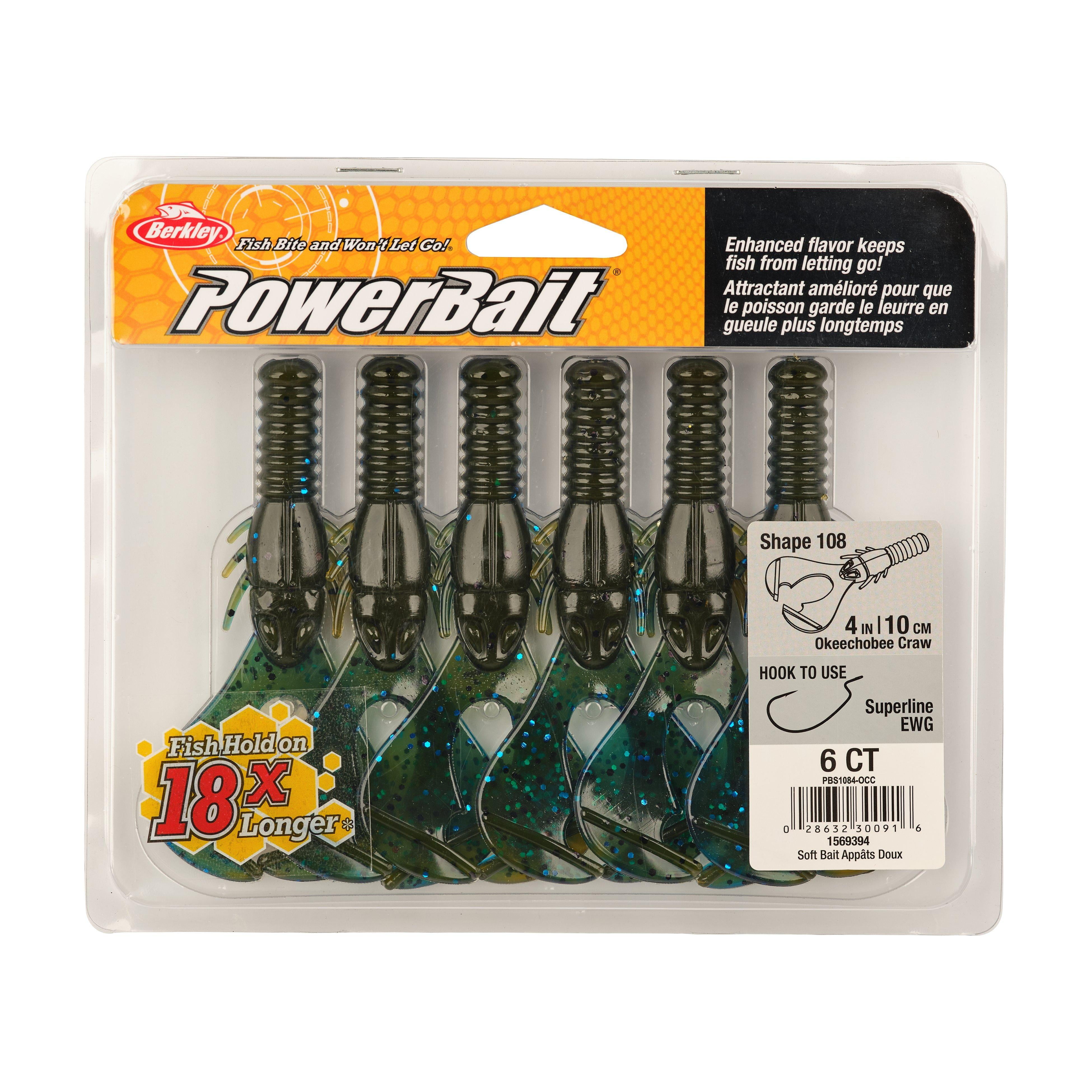 Berkley PowerBait® Shape 108, 3 in, Okeechobee Craw