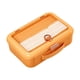 thumbnail image 2 of Caja de almacenamiento de documentos, portadocumentos multicapa, bolsa de archivo, organizador de documentos para Naranja, 2 of 7