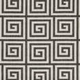 thumbnail image 6 of SAFAVIEH Beach House Johan Geometric Indoor/Outdoor Area Rug, Light Grey/Charcoal, 3' x 5', 6 of 7