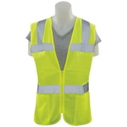 S720 Women's Fitted ANSI Class 2 Vest in Hi Viz Lime, 2X