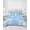 Blue, White, variant on Quilts Full Size, Tropical Palm Tree Soft Comforter Bedding Set for Bed, Sage Green Plants Coastal Leaf Beach Lightweight Quilted Bedspread with Pillow Cover(2 Pieces) for All Season, 78x90 Inch