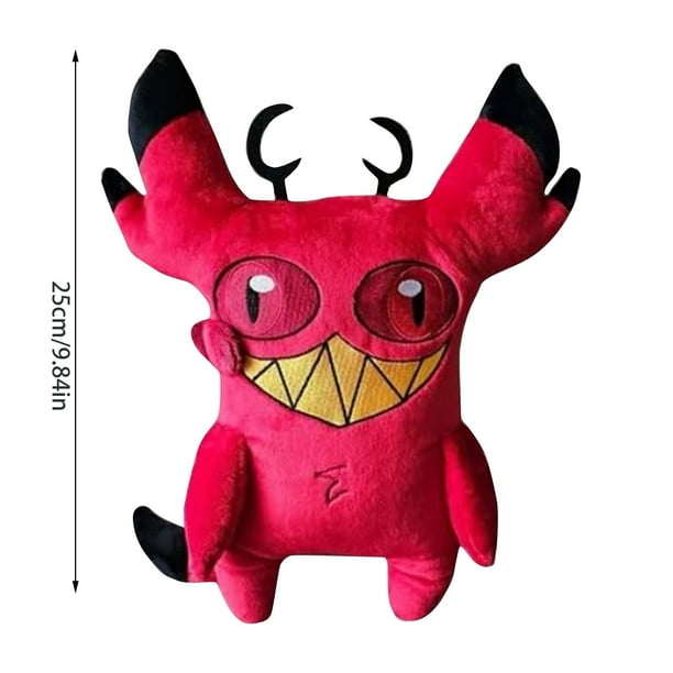 LINMOUA New Hell Cursed Cat, Hazbin Hotel Plush Doll, Alastor