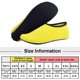 thumbnail image 2 of Wosthever 1 par de zapatos de playa antideslizantes de secado rápido calcetines descalzos cómodos bajo el agua Deportes acuáticos Amarillo 3XL, 2 of 6