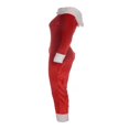 thumbnail image 4 of Combinaison de Noël pour Femmes Adultes Pyjama Père Noël Grenouillère Pjs Rouge, 4 of 7