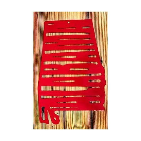 State Of Alabama Wall Hanger University Football Roll Crimson Tide Ncaa Licensed