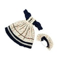 thumbnail image 2 of 1/6 bjd muñeco princesa traje de vestir para hacer tus propias muñecas manos en la flexibilidad de la foto accesorios de bricolaje para niños vestidos Azul, 2 of 8