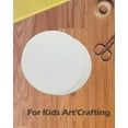 thumbnail image 4 of White Cardstock Paper Circles for Kids Arts and Crafts, Thick Cardstock 6 Inches Cutout Round Shape, Circular 92lb/250gsm Pre-Cut Heavy Card Stock 72 Sheets for School Crafting Supplies$$Art & Craft, 4 of 8