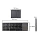 thumbnail image 5 of Teclado plegable, teclado ergonómico, teclado con panel táctil, teclado portátil inalámbrico para ordenadores portátiles, tabletas y teléfonos, 5 of 5