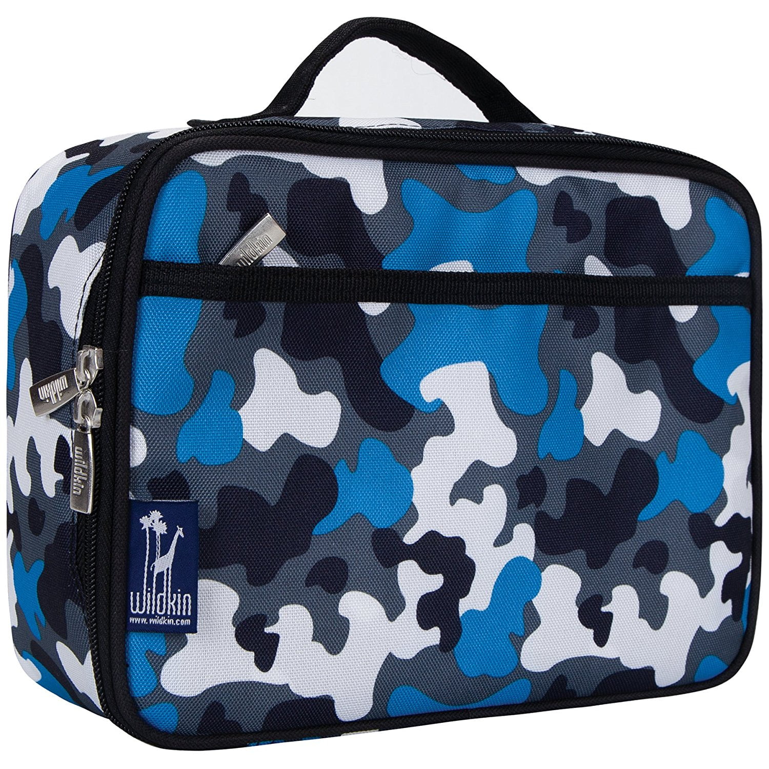 Blue Camo Lunch Box, Sturdy, durable, fabric construction By Wildkin