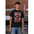 thumbnail image 4 of Athlete Popeye Step Up Your Game Men's Graphic T Shirt Tees Brisco Brands S, 4 of 5