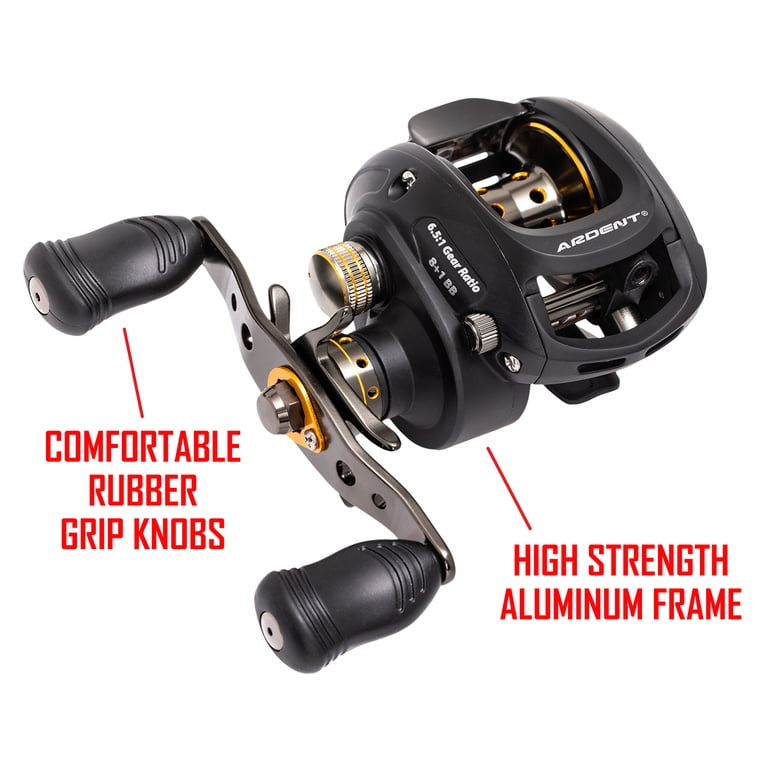 ardent apex magnum baitcast reel Get durable and strong fishing tackles that are ideal for fishing in waters. Ardent Apex Magnum Baitcast Reel