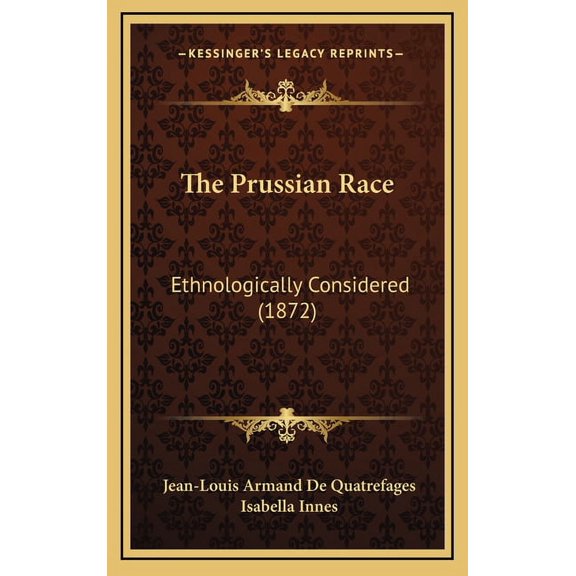 The Prussian Race (Hardcover)