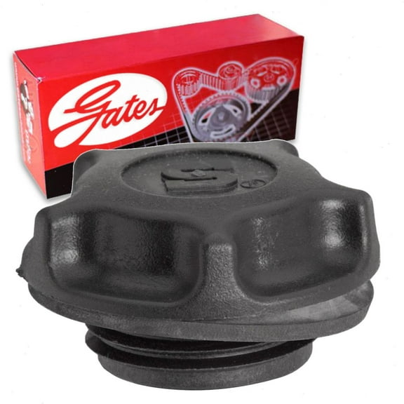 Gates Oil Filler Cap compatible with Toyota Corolla 1.8L 2.0L 2.4L L4 2003-2020