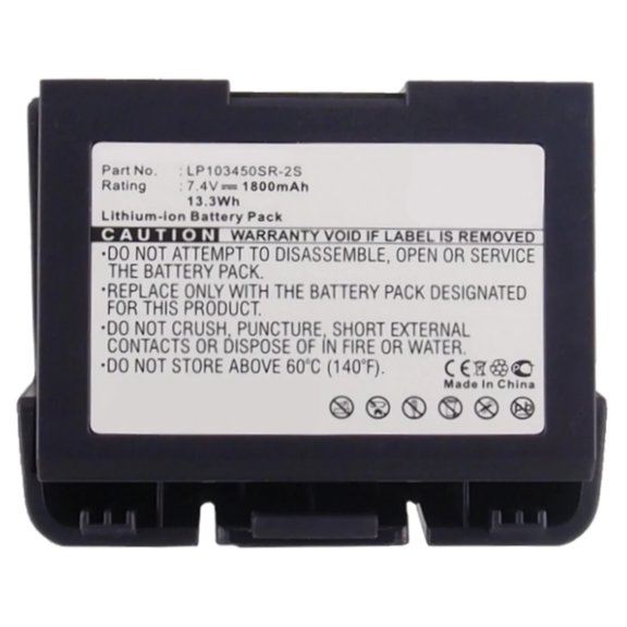 Batteries N Accessories BNA-WB-L1917 Credit Card Reader Battery - Li-Ion, 7.4V, 1800 mAh, Ultra High Capacity Battery - Replacement for VeriFone 24016-01-R Battery