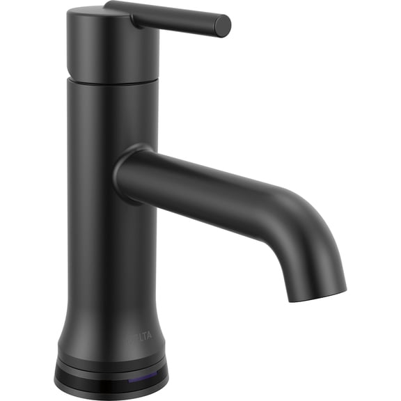 Delta 559Tlf-Mpu Trinsic Touch2o Touchless 1.2 GPM Single Hole Bathroom Faucet - Black