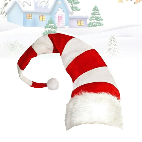 Minkissy 1Pack Elf Style Christmas Hat Festive Costume Accessory for Community Events and Stage Performance