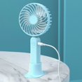 thumbnail image 3 of Joernso Handheld Small Fan 3 Wind Speeds High Performance Compact Portable Electric Fan for Home, 3 of 8