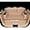 Black with Black Stitching, variant on ZYCHUANGYING 3D Trunk Floor Mat Custom Fit Compatible with Lexus RX300 RX330 RX350 RX400H RX450H 2009-2015 Rear Trunk Liner Dog Cover Mat-Brown