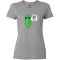 thumbnail image 3 of Inktastic Just Dill with It Chill Dill Pickle in Sunglasses Women's T-Shirt, 3 of 5