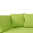 thumbnail image 5 of Oceanna Outdoor Acacia Wood Expandable Daybed with Cushions, Teak, Light Green, and Khaki, 5 of 7