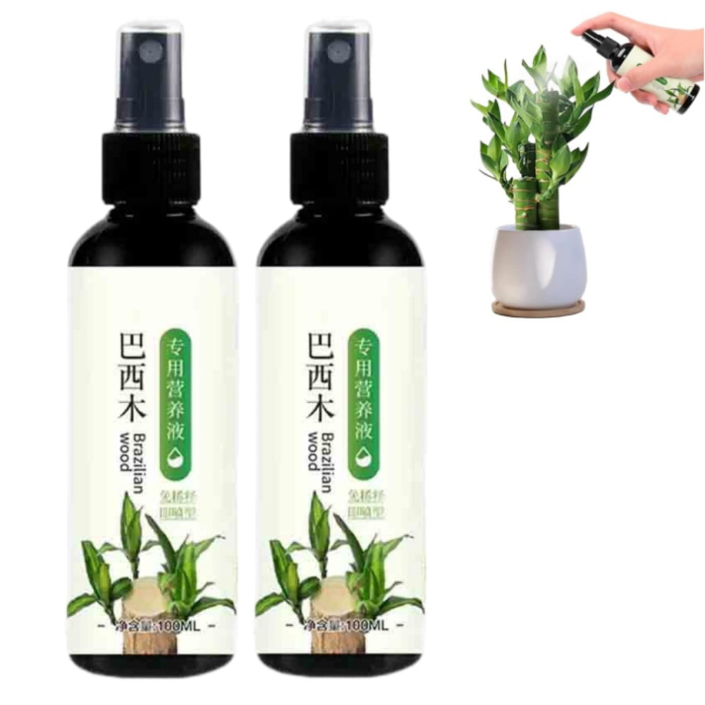 RuWeoMaa Brazilian Wood Plant Food Lucky Bamboo Liquid Professional Liquid Lucky Bamboo Brazilian Wood Flowering Indoor Plant