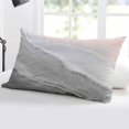 thumbnail image 5 of Gray Black Coastal Wave Throw Pillow Cover, Pillowcase Protectors with Zipper, Breathable Decorative Lumbar Pillow Case Cover, Summer Modern Ocean Beach Pillow Shams for Couch Sofa 12x20Inch, 5 of 8