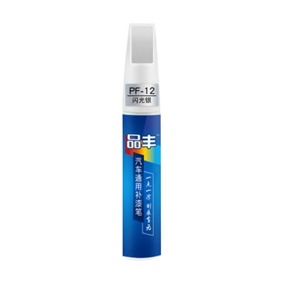 Taotanxi Car Refinish Paint Car Paint Scratch Repair 2 In 1 Car Refinish Paint Filler Paint Pen Quick And Easy Solution To Repair Small Car Scratches 12Ml Glitter Silver