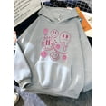 thumbnail image 2 of Hirsionsan Funny Graphic Print Hoodies Women Soft Loose Sportwear Female Sweatshirt Warm Fleece Ladies Clothes Polyester Y2k, 2 of 6