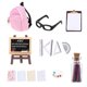 thumbnail image 2 of 1 set of Mini Book Model Toys Simulation Schoolbag Plaything Playing House Toys, 2 of 4
