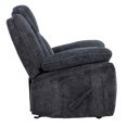 thumbnail image 3 of Primo Anakin 38-Inch Rocker Recliner Chair with Lever – Upholstered Armchair, Manual Recline Function, Padded Back, Living Room Seating, 3 of 7