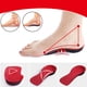thumbnail image 4 of Cómodas plantillas de ortopédicos de 3/4 EVA, hombres, mujeres, talón, pies , almohadillas para fascitis plantar, inserciones de talón M rojo Salvador Plantillas para zapatos, 4 of 8