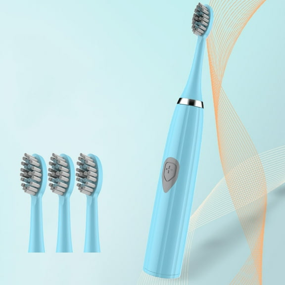 Powerful Cleaning Toothbrush Set - Advanced Dental Hygiene Tools for Comprehensive Oral Care - Blue