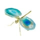 thumbnail image 2 of Xihbxyly Adorno de Ágata Natural, Símbolo de Transformación de Libélula, Piedra de Cristal de Energía Positiva, Decoración Única para Escritorio, Oficina o Hogar, Tamaño de 10-13 Cm, Ideal Como Regal, 2 of 7