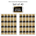thumbnail image 3 of Big Dot of Happiness Reunited - Mini Candy Bar Wrapper Stickers - School Class Reunion Party Small Favors - 40 Count, 3 of 6