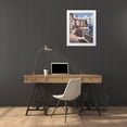 thumbnail image 3 of Unknown 12x14 White Modern Wood Framed Museum Art Print Titled - Mediterranean Villa I, 3 of 4