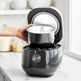 thumbnail image 4 of GreenPan Carb Reducing Electric Rice Cooker, 4 Cups Uncooked, Toxin-Free Ceramic Nonstick, Black, 4 of 9