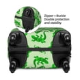 thumbnail image 2 of Pofeuu Green Lizard Print Luggage Suitcase Cover Protector Luggage Washable Covers Aesthetic for 18/24/28/32 inch Luggage（No luggage included）-Medium, 2 of 7
