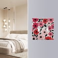 thumbnail image 4 of Yayeee Toggle Light Switch Wall Plate 3-Gang 6.37"x4.48" Decorative Outlet Cover, Pink and Red Flowers, 4 of 7