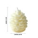 thumbnail image 3 of Decoraciones navideñas, adornos navideños, regalos navideños, Navidad, velas de aromaterapia con forma de piñas de pino, cera de soja, iluminación de velas, decoración de escenas, vela de piña, 3 of 6