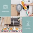 thumbnail image 6 of Yellow Ethnic Floral Pattern Kitchen Rugs Sets Of 3,Kitchen Runner Rugs Non Skid Washable,Decorative Kitchen Floor Mats for Kitchen,Sink,Laundry,17"x30"+ 17"x47" + 17"x59", 6 of 6