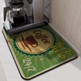 thumbnail image 2 of Dish Drying Mat, Coffee Mug Farmhouse Design Absorbent Coffee Bar Mat for Countertops, Coffee Bar Accessories for Kitchen Counter Coffee Maker Coffee Pot Dining Room Decoration 18x24in, 2 of 7