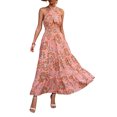 thumbnail image 1 of Txlixc Ropa de verano para mujeres, encaje floral / a cuadros para mujeres con espalda suelta Txlixc  moda, 1 of 9